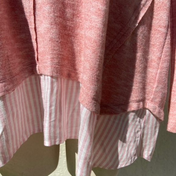 Style & Co Peach Pink Sweater - Picture 3 of 5